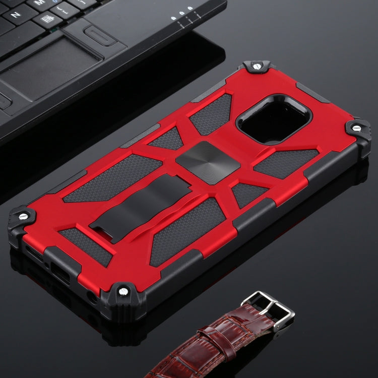 For Xiaomi Redmi Note 9s / Note 9 Pro Shockproof TPU + PC Magnetic Protective Case with Holder