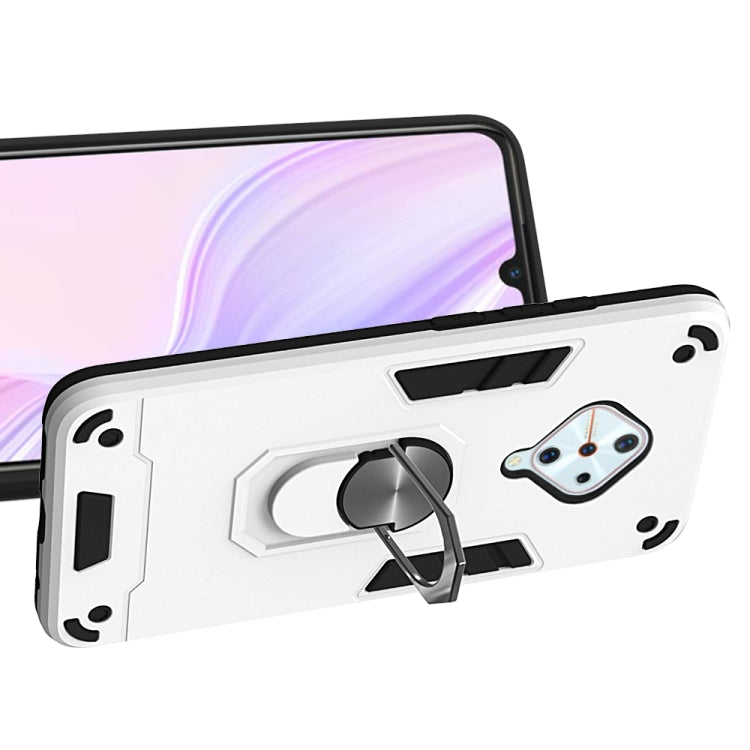For vivo V17(Russia Version) / Y9s / S1 Pro 2 in 1 Armour Series PC + TPU Protective Case with Ring Holder