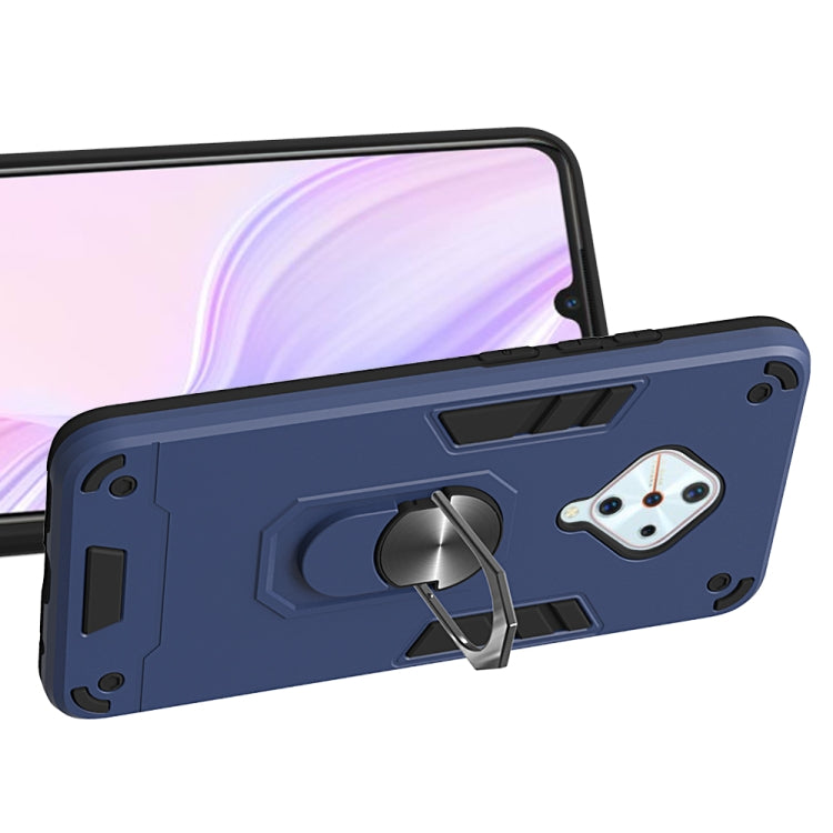For vivo V17(Russia Version) / Y9s / S1 Pro 2 in 1 Armour Series PC + TPU Protective Case with Ring Holder