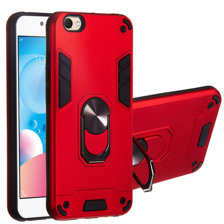 For vivo Y67 2 in 1 Armour Series PC + TPU Protective Case with Ring Holder