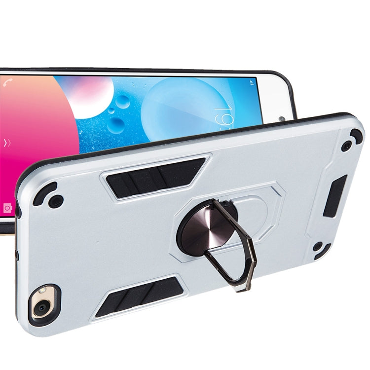 For vivo Y67 2 in 1 Armour Series PC + TPU Protective Case with Ring Holder