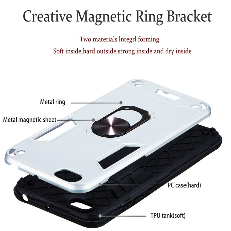 For vivo Y67 2 in 1 Armour Series PC + TPU Protective Case with Ring Holder