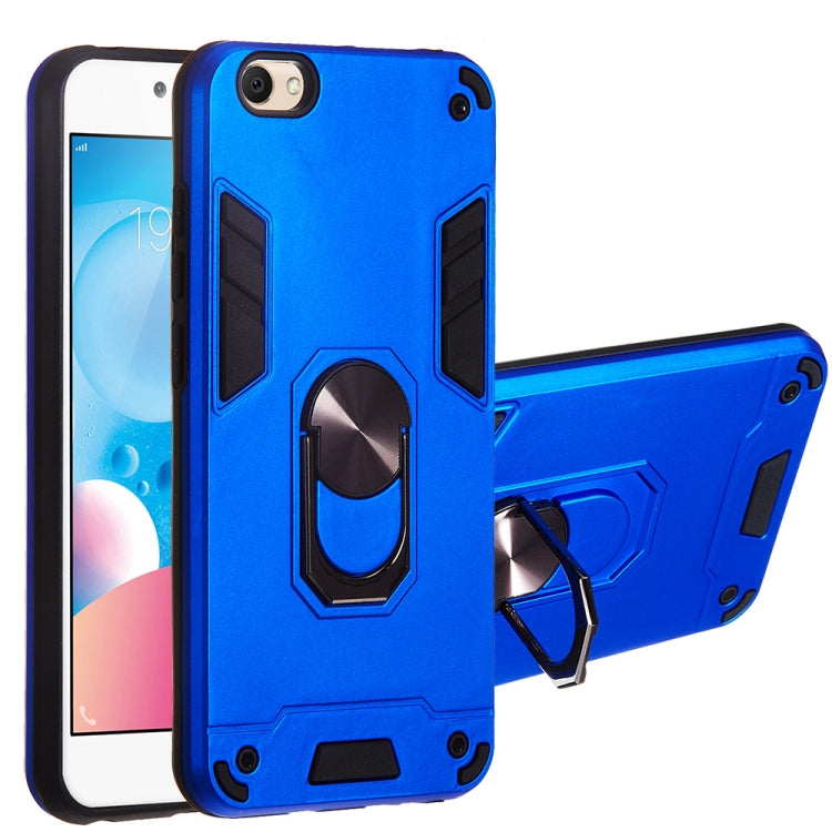 For vivo Y67 2 in 1 Armour Series PC + TPU Protective Case with Ring Holder
