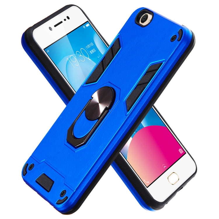 For vivo Y67 2 in 1 Armour Series PC + TPU Protective Case with Ring Holder