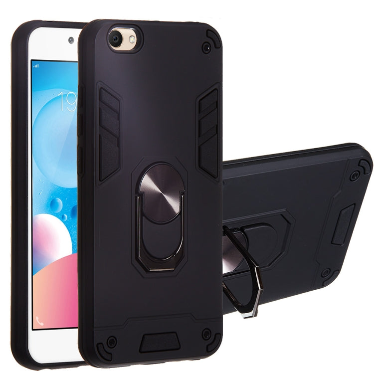 For vivo Y67 2 in 1 Armour Series PC + TPU Protective Case with Ring Holder