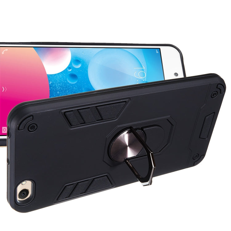For vivo Y67 2 in 1 Armour Series PC + TPU Protective Case with Ring Holder
