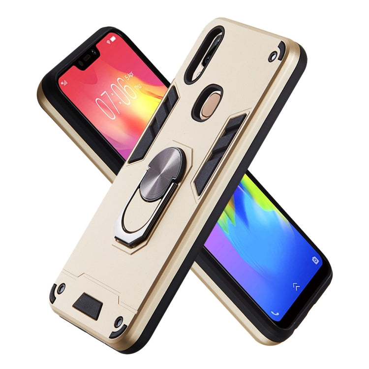 For vivo Y83 Pro 2 in 1 Armour Series PC + TPU Protective Case with Ring Holder