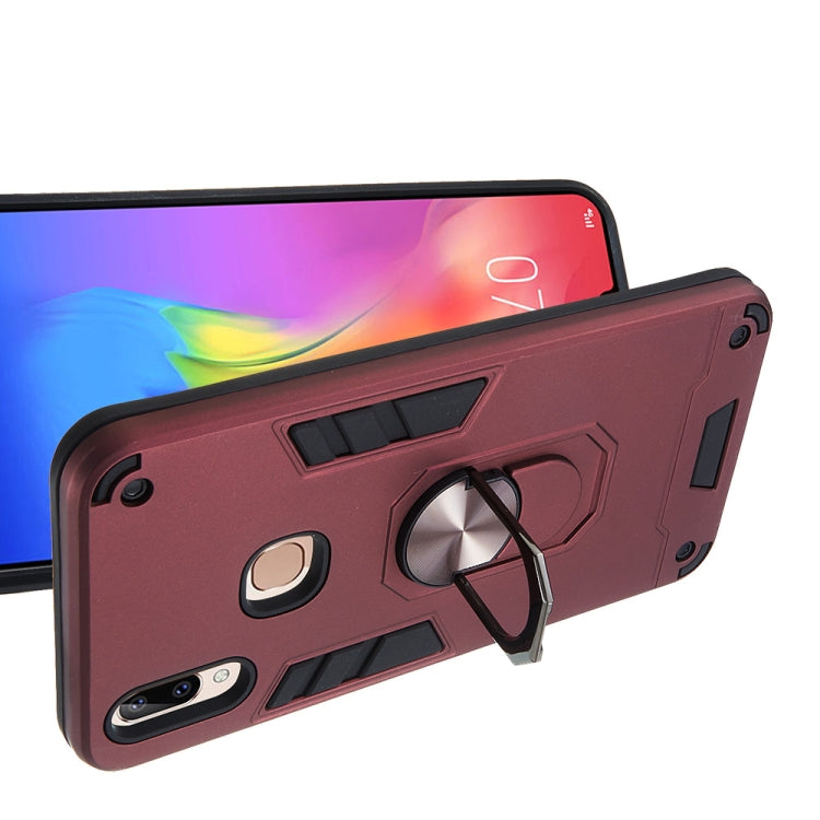 For vivo Y83 Pro 2 in 1 Armour Series PC + TPU Protective Case with Ring Holder