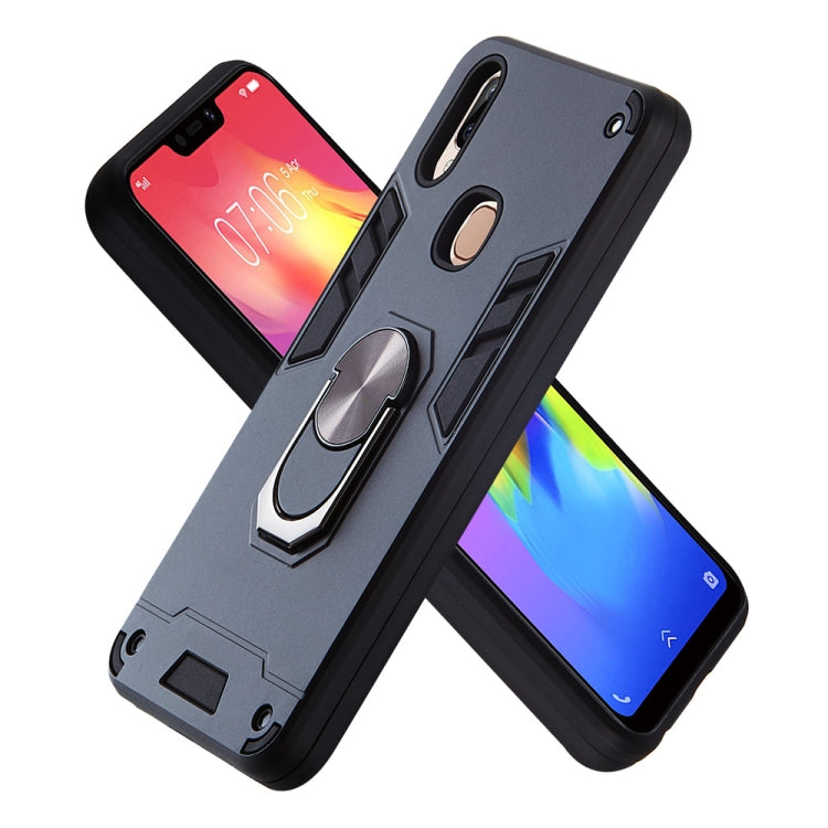 For vivo Y83 Pro 2 in 1 Armour Series PC + TPU Protective Case with Ring Holder