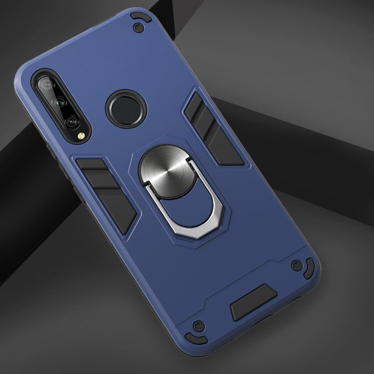 For Huawei Honor 9X / Enjoy 10 Plus 2 in 1 Armour Series PC + TPU Protective Case with Ring Holder