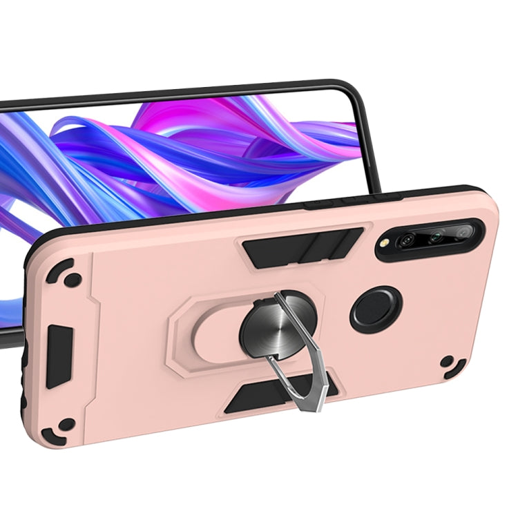 For Huawei Honor 9X / Enjoy 10 Plus 2 in 1 Armour Series PC + TPU Protective Case with Ring Holder