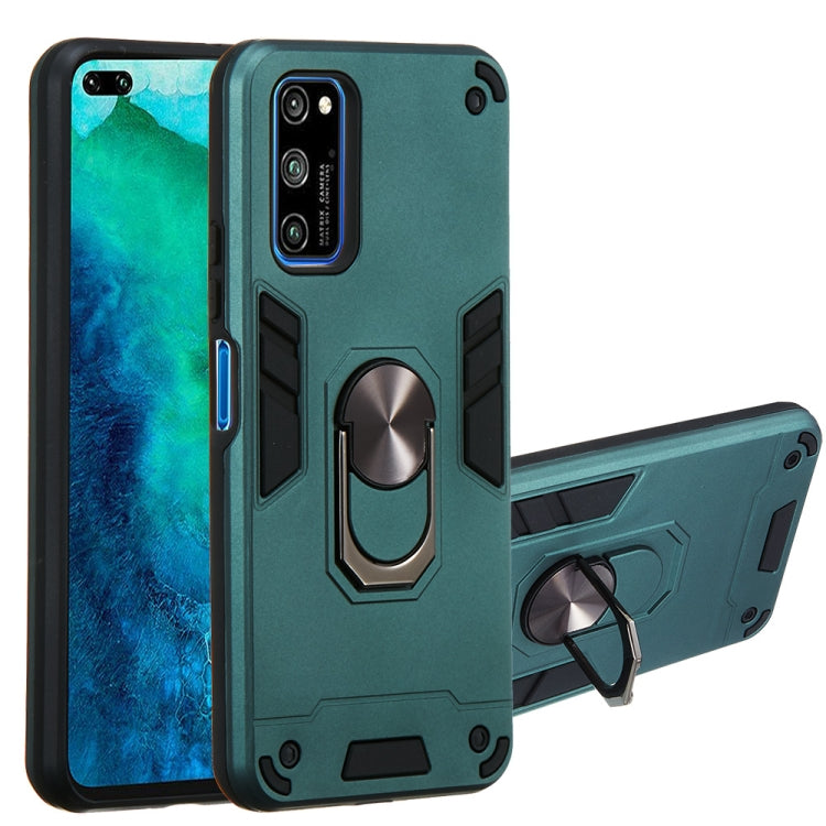 For Huawei Honor V30 / V30 Pro 2 in 1 Armour Series PC + TPU Protective Case with Ring Holder