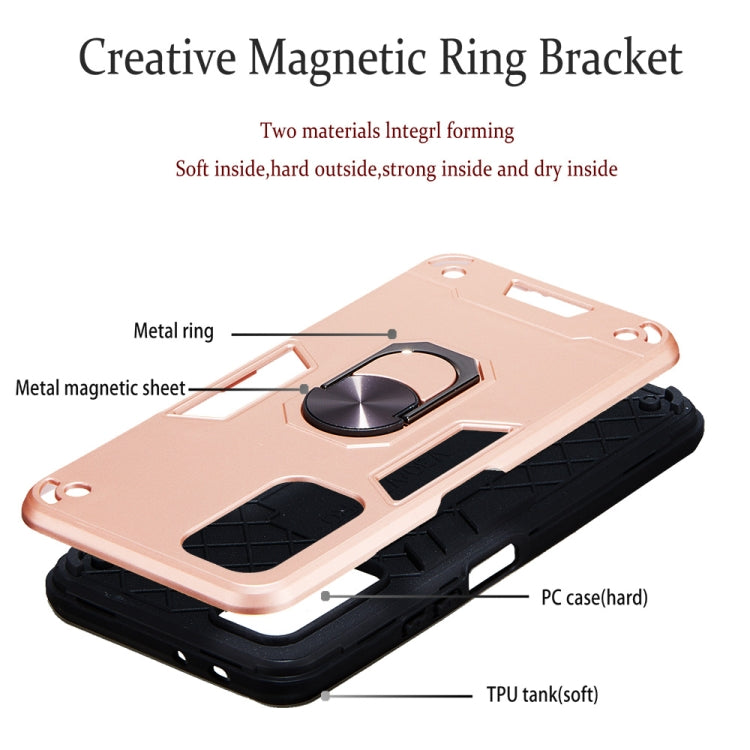 For Huawei Honor V30 / V30 Pro 2 in 1 Armour Series PC + TPU Protective Case with Ring Holder