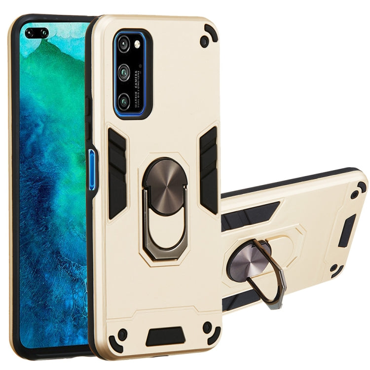 For Huawei Honor V30 / V30 Pro 2 in 1 Armour Series PC + TPU Protective Case with Ring Holder