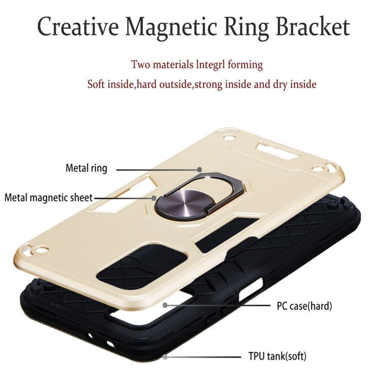 For Huawei Honor V30 / V30 Pro 2 in 1 Armour Series PC + TPU Protective Case with Ring Holder