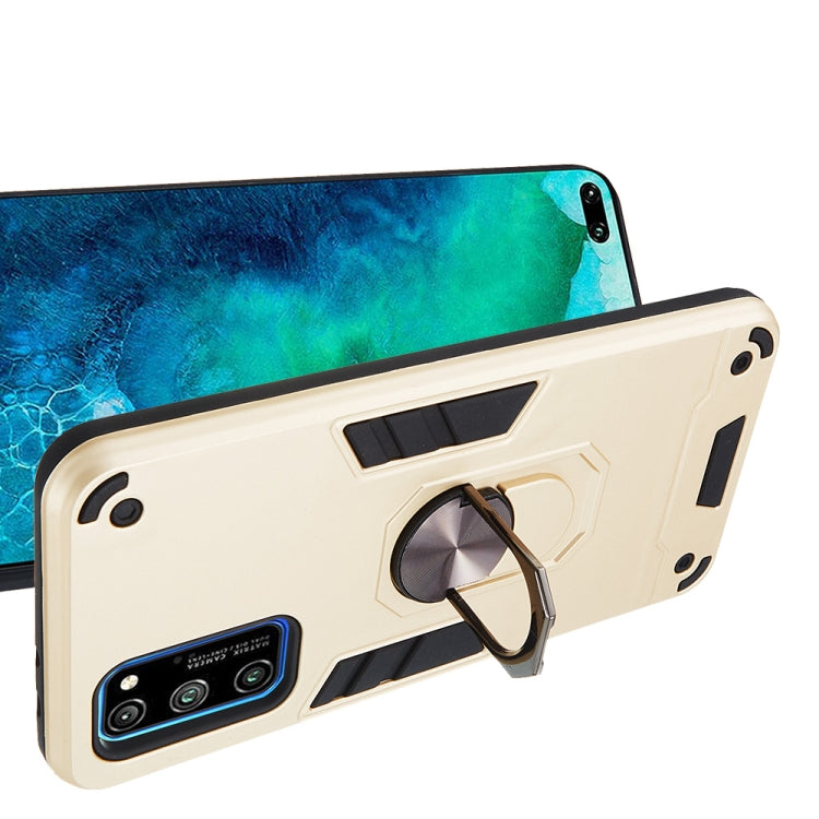 For Huawei Honor V30 / V30 Pro 2 in 1 Armour Series PC + TPU Protective Case with Ring Holder