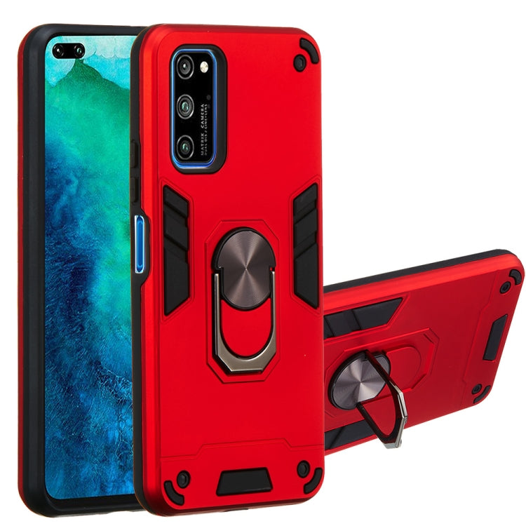 For Huawei Honor V30 / V30 Pro 2 in 1 Armour Series PC + TPU Protective Case with Ring Holder