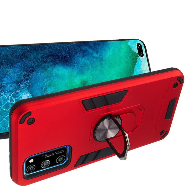 For Huawei Honor V30 / V30 Pro 2 in 1 Armour Series PC + TPU Protective Case with Ring Holder