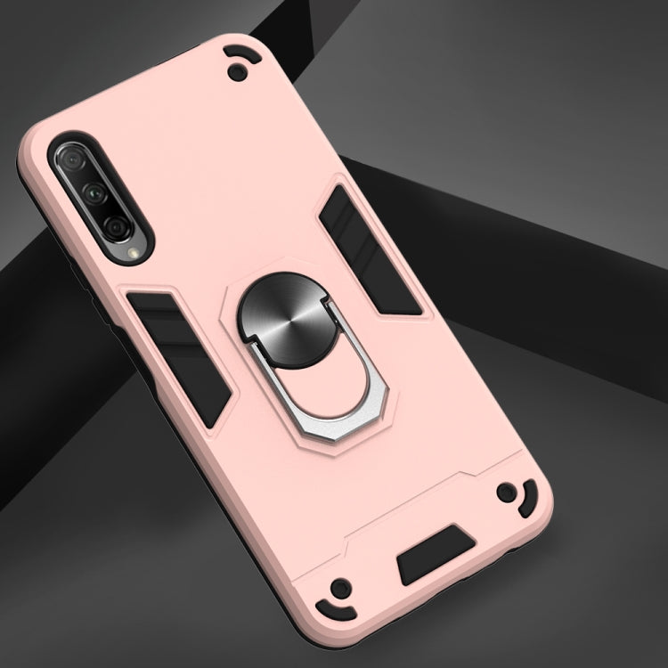 For Huawei Y9s / Honor 9 2 in 1 Armour Series PC + TPU Protective Case with Ring Holder