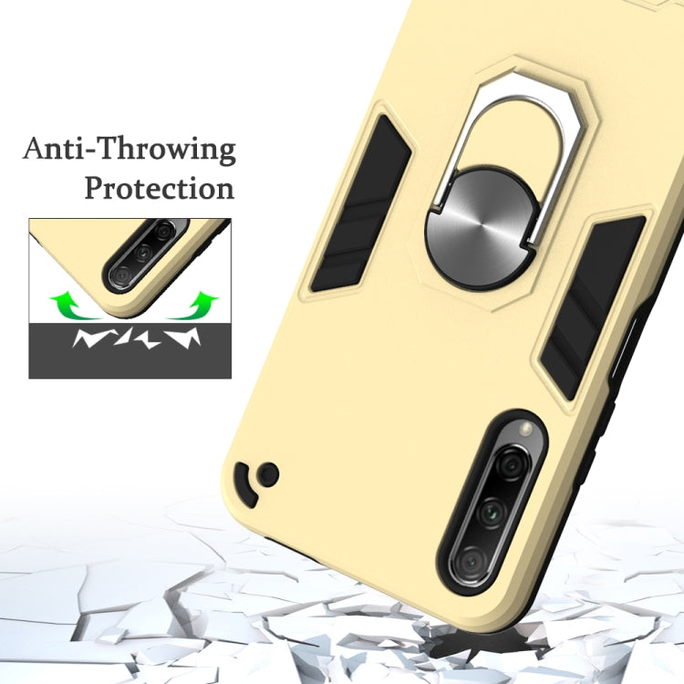 For Huawei Y9s / Honor 9 2 in 1 Armour Series PC + TPU Protective Case with Ring Holder