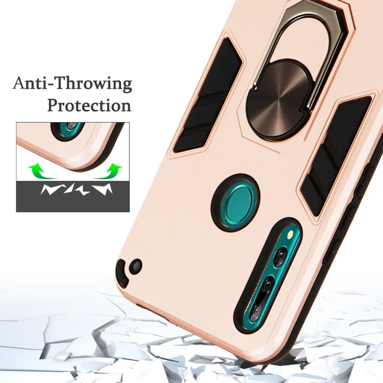 For Huawei P Smart Z / Y9 Prime (2019) 2 in 1 Armour Series PC + TPU Protective Case with Ring Holder