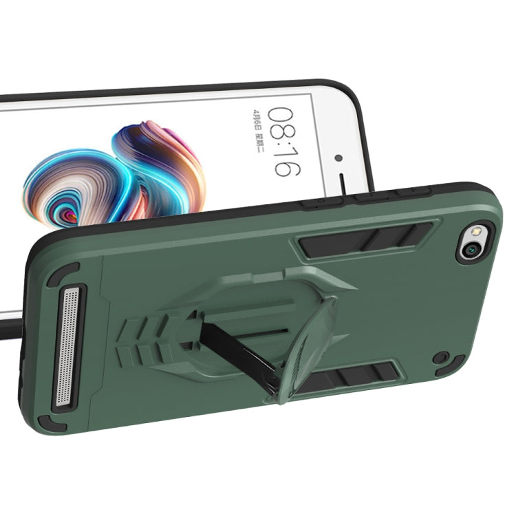 For Xiaomi Redmi 5A 2 in 1 Armor Knight Series PC + TPU Protective Case with Invisible Holder