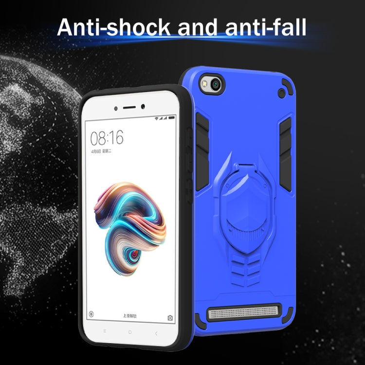 For Xiaomi Redmi 5A 2 in 1 Armor Knight Series PC + TPU Protective Case with Invisible Holder
