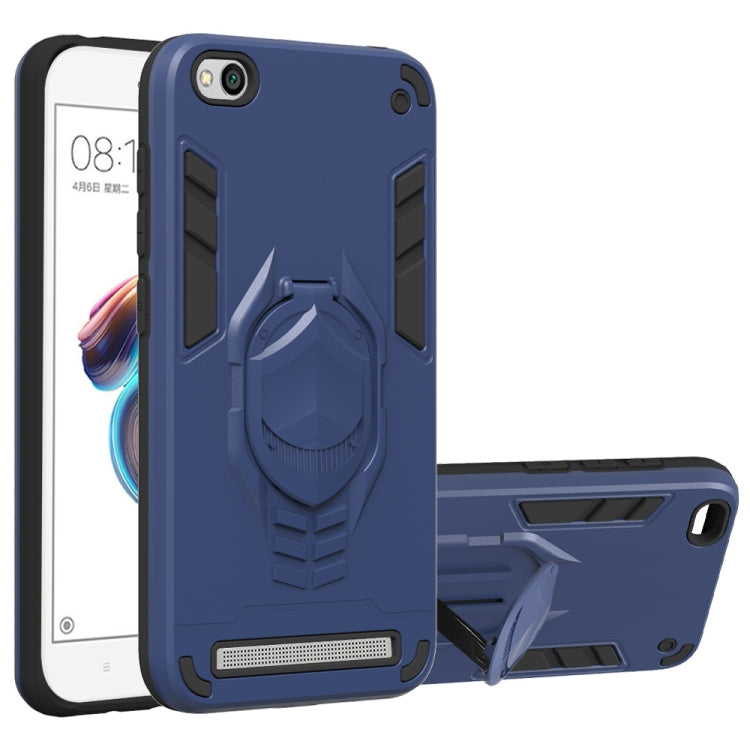 For Xiaomi Redmi 5A 2 in 1 Armor Knight Series PC + TPU Protective Case with Invisible Holder