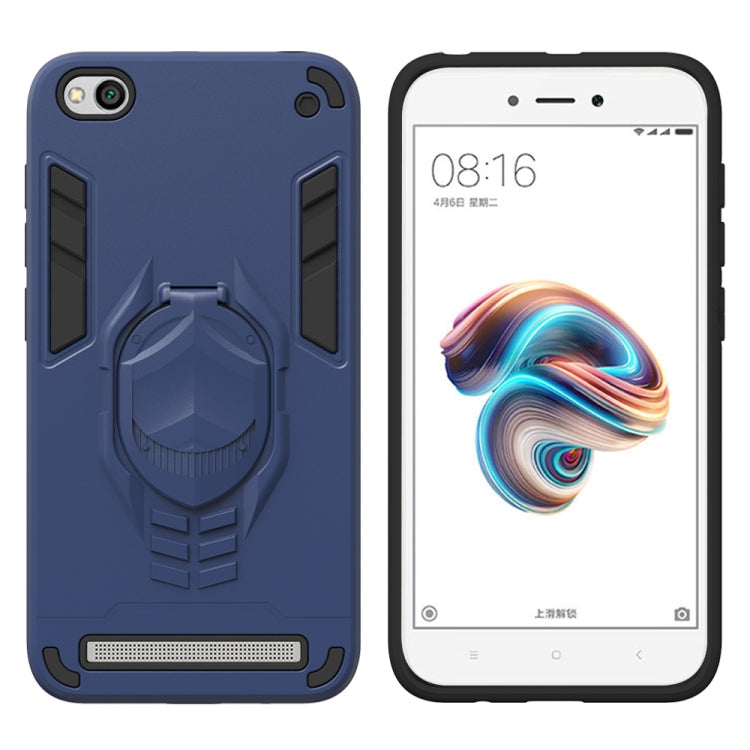For Xiaomi Redmi 5A 2 in 1 Armor Knight Series PC + TPU Protective Case with Invisible Holder