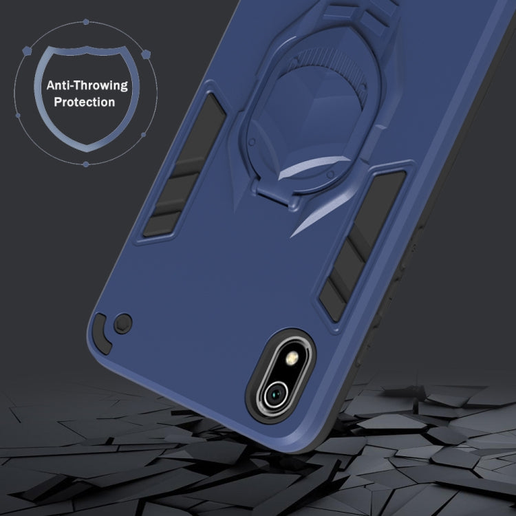 For Xiaomi Redmi 7A 2 in 1 Armor Knight Series PC + TPU Protective Case with Invisible Holder