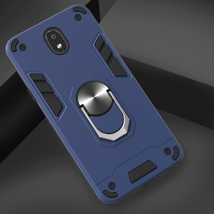 For LG K30 (2019) / X320 / Aristo 4 / Escape Plus 2 in 1 Armour Series PC + TPU Protective Case with Ring Holder
