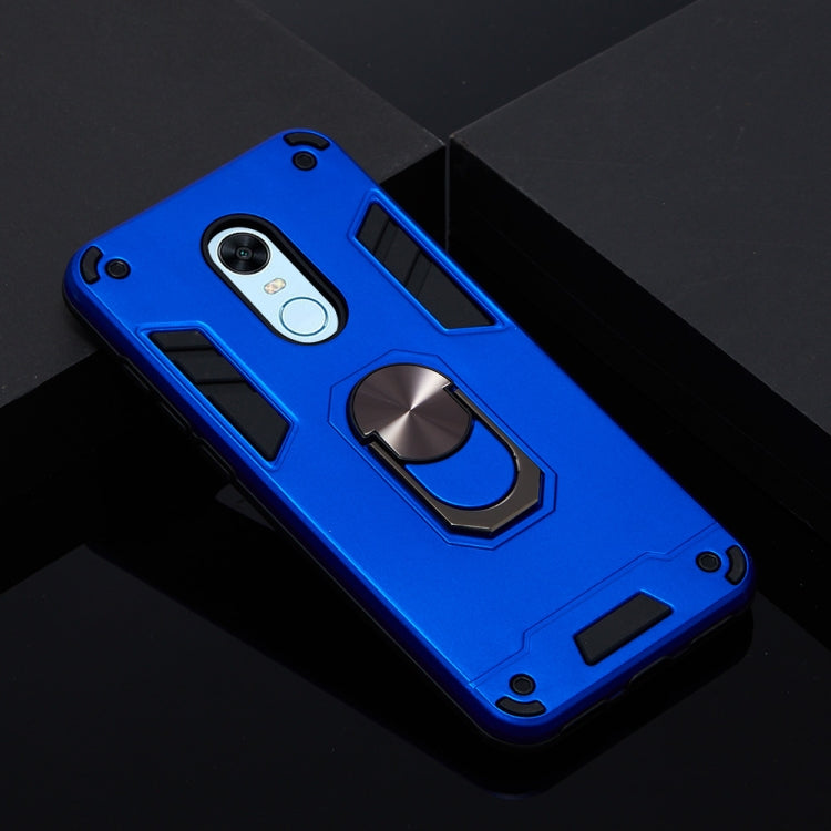 For Xiaomi Rdemi 5 Plus / Note 5 (India) 2 in 1 Armour Series PC + TPU Protective Case with Ring Holder