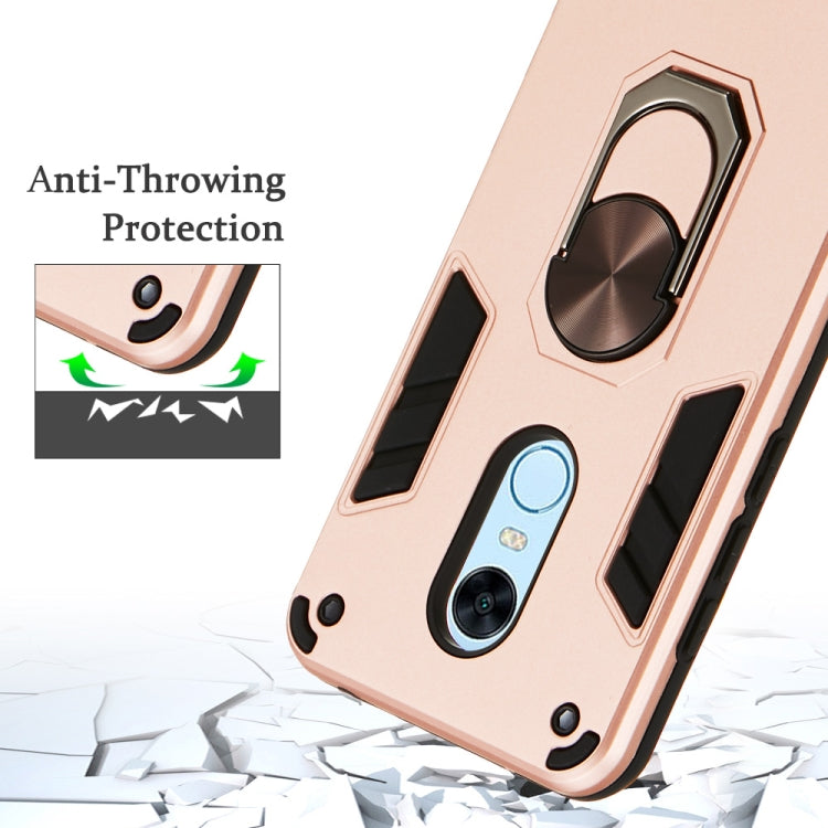 For Xiaomi Rdemi 5 Plus / Note 5 (India) 2 in 1 Armour Series PC + TPU Protective Case with Ring Holder