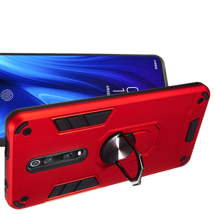 For Xiaomi Redmi K20 2 in 1 Armour Series PC + TPU Protective Case with Ring Holder