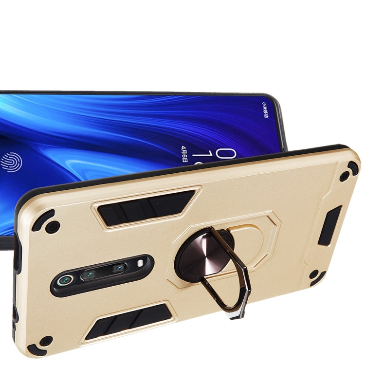 For Xiaomi Redmi K20 2 in 1 Armour Series PC + TPU Protective Case with Ring Holder
