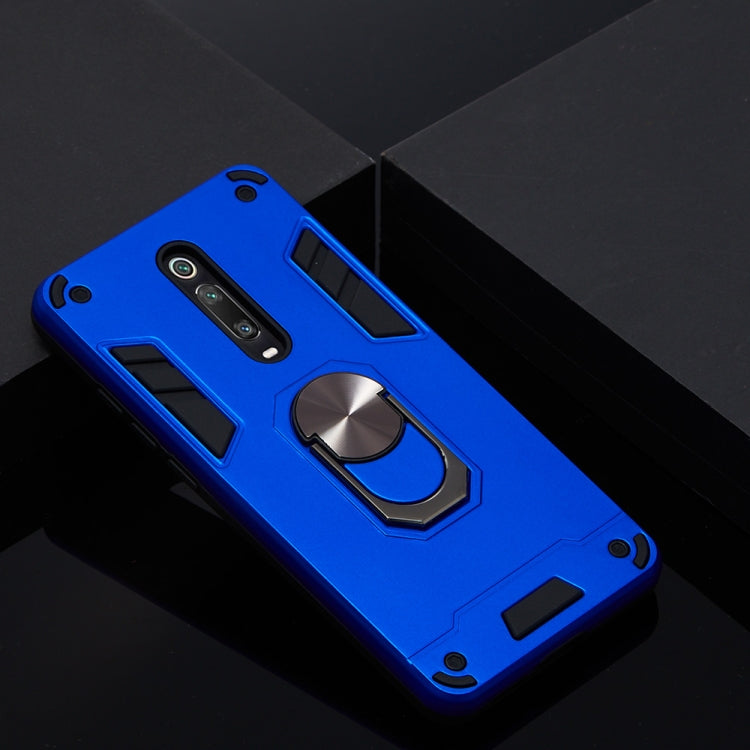For Xiaomi Redmi K20 2 in 1 Armour Series PC + TPU Protective Case with Ring Holder