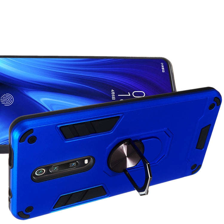 For Xiaomi Redmi K20 2 in 1 Armour Series PC + TPU Protective Case with Ring Holder