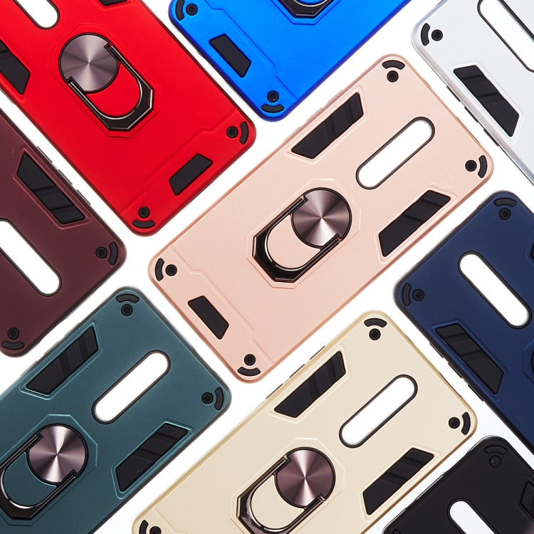 For Xiaomi Redmi K20 2 in 1 Armour Series PC + TPU Protective Case with Ring Holder