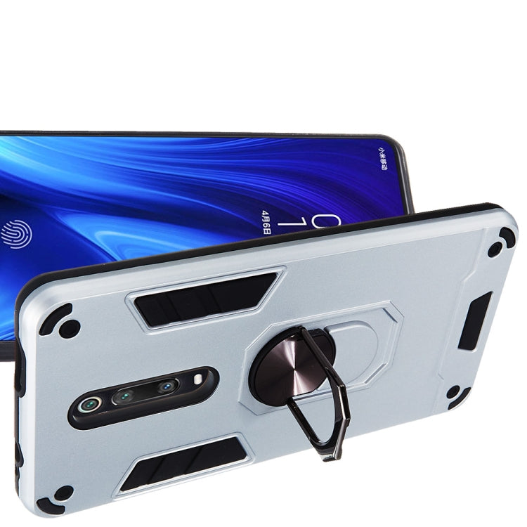 For Xiaomi Redmi K20 2 in 1 Armour Series PC + TPU Protective Case with Ring Holder