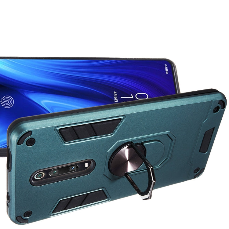 For Xiaomi Redmi K20 2 in 1 Armour Series PC + TPU Protective Case with Ring Holder