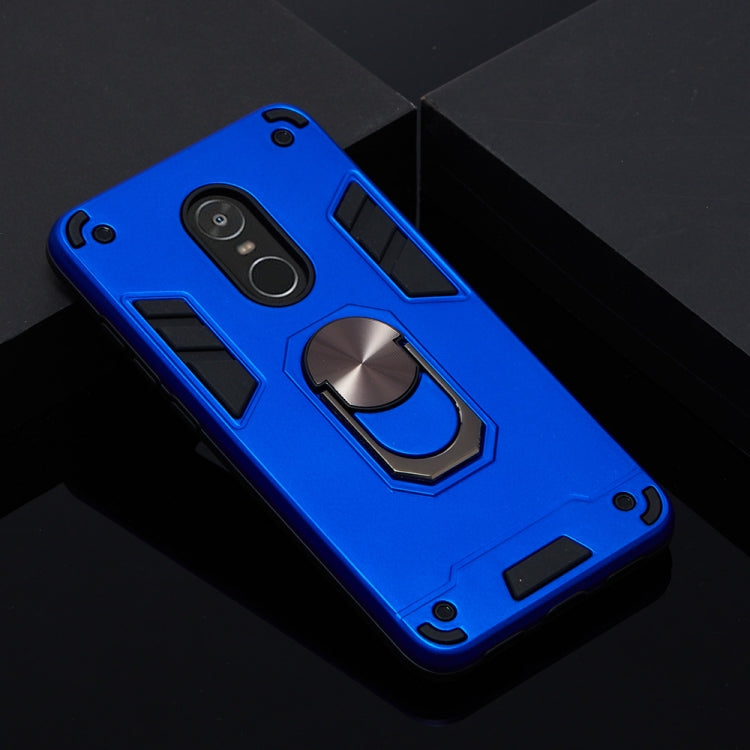 For Xiaomi Redmi Note 4 / Note 4X / Redmi 4(India) 2 in 1 Armour Series PC + TPU Protective Case with Ring Holder