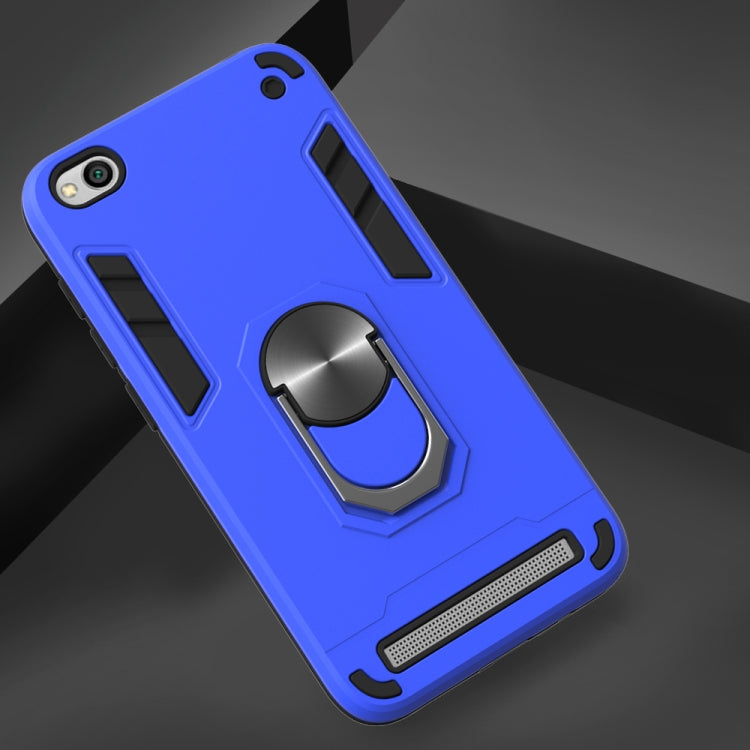 For Xiaomi Redmi 5A / 5A Prime / Y1 2 in 1 Armour Series PC + TPU Protective Case with Ring Holder