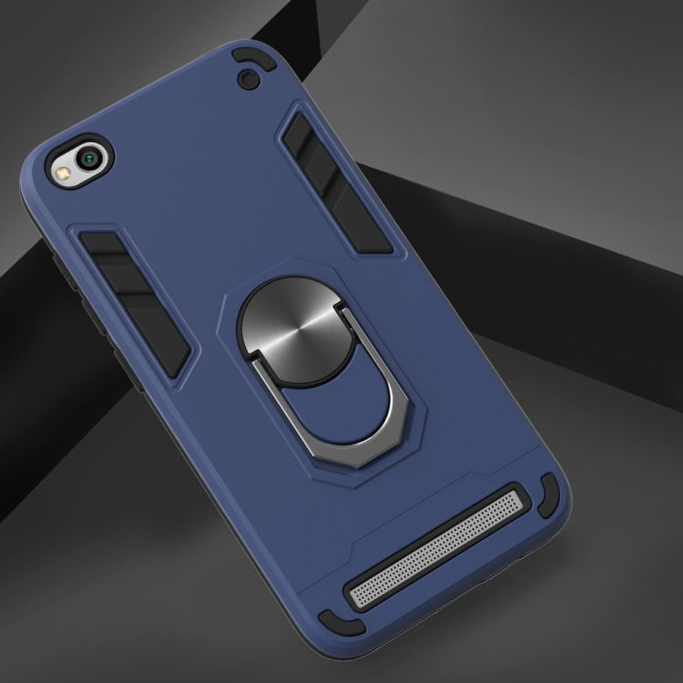 For Xiaomi Redmi 5A / 5A Prime / Y1 2 in 1 Armour Series PC + TPU Protective Case with Ring Holder