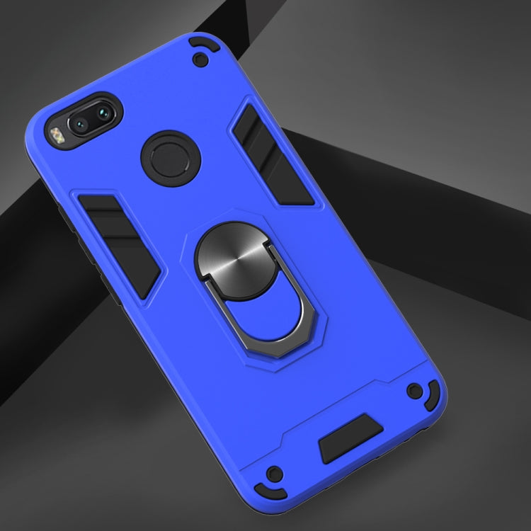 For Xiaomi Mi 5X / A1 / X1 2 in 1 Armour Series PC + TPU Protective Case with Ring Holder