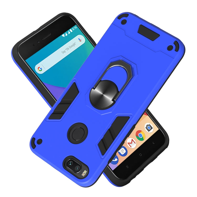 For Xiaomi Mi 5X / A1 / X1 2 in 1 Armour Series PC + TPU Protective Case with Ring Holder