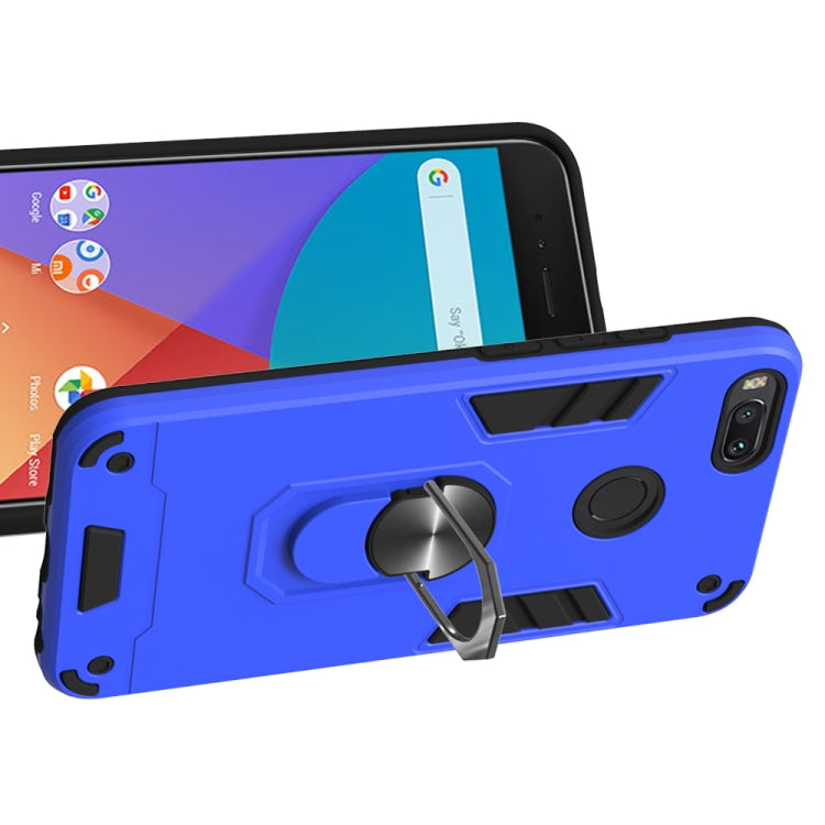 For Xiaomi Mi 5X / A1 / X1 2 in 1 Armour Series PC + TPU Protective Case with Ring Holder