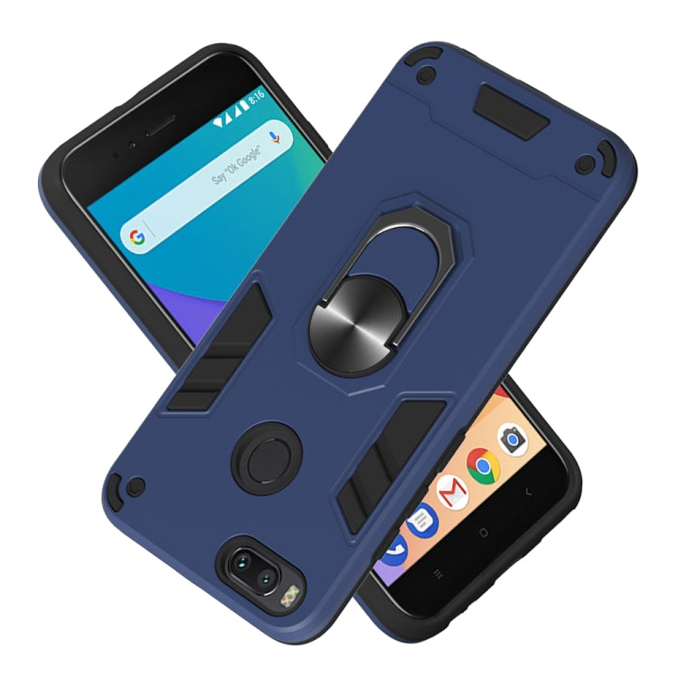 For Xiaomi Mi 5X / A1 / X1 2 in 1 Armour Series PC + TPU Protective Case with Ring Holder