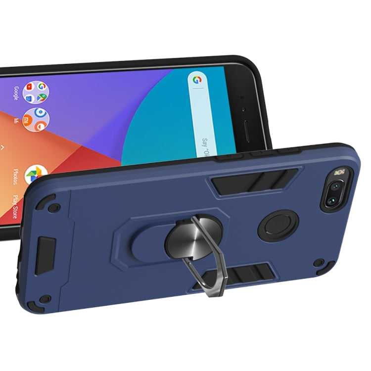 For Xiaomi Mi 5X / A1 / X1 2 in 1 Armour Series PC + TPU Protective Case with Ring Holder