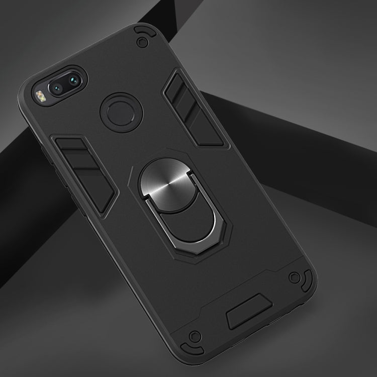 For Xiaomi Mi 5X / A1 / X1 2 in 1 Armour Series PC + TPU Protective Case with Ring Holder