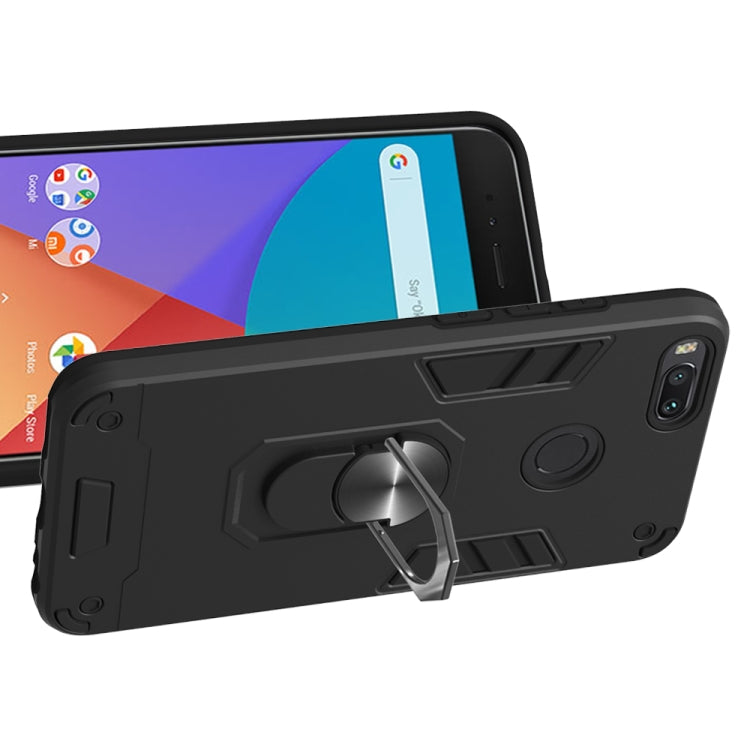 For Xiaomi Mi 5X / A1 / X1 2 in 1 Armour Series PC + TPU Protective Case with Ring Holder